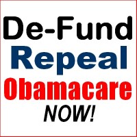 Defund and Repeal Obamcare Now!